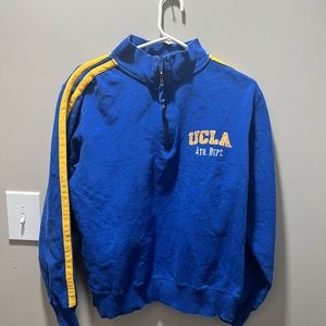 Vintage Size Medium UCLA Sweatshirt Quarterzip Pullover